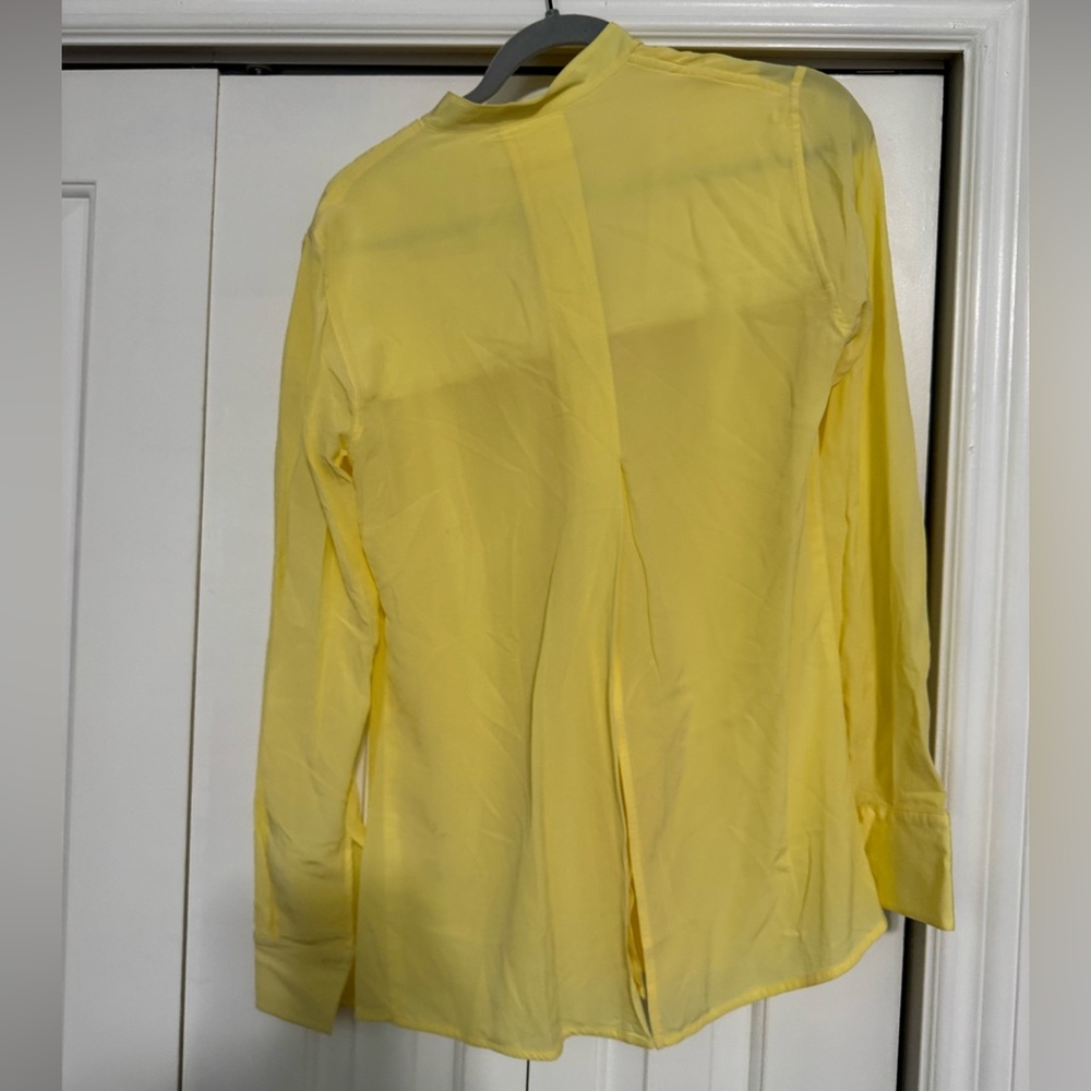 Victoria Beckham Cutout Tassel Silk Top - Picture 7 of 8